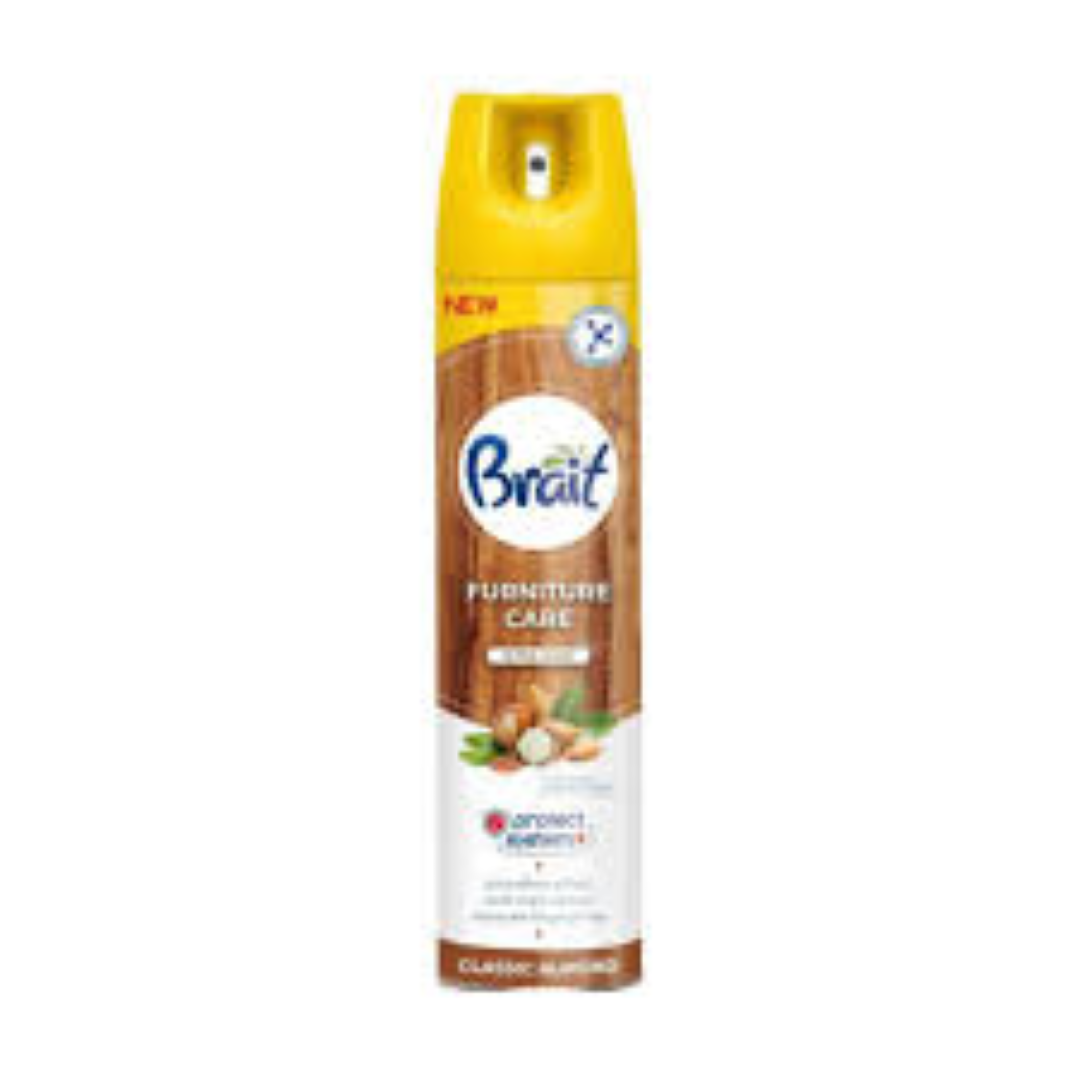 BRAIT FURNITURE POLISH CLASSIC ALMOND 350ML
